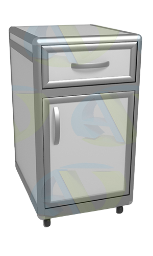 Тумба лабораторная ТЛ 1/04 на колесах