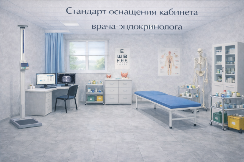 Стандарт оснащения кабинета врача-эндокринолога