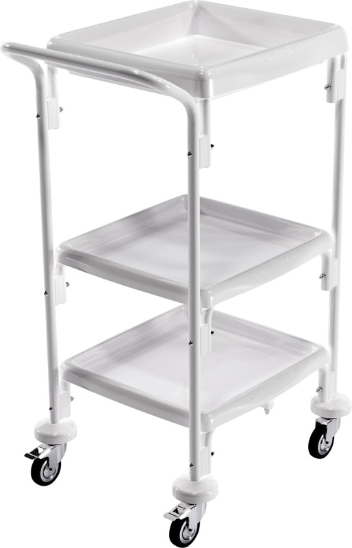 Столик медицинский передвижной ТМп-КРОНТ-5п (н/п пласт)