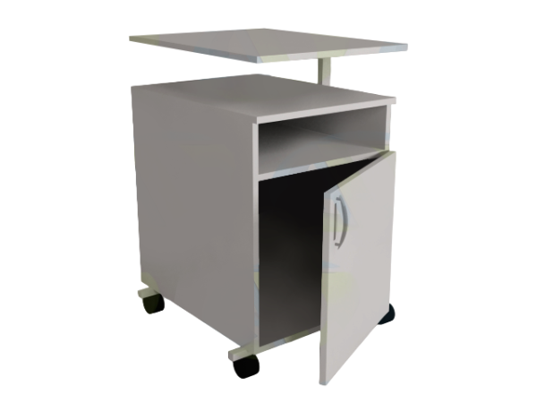 Тумба медицинская МСК-556.105 (серая)