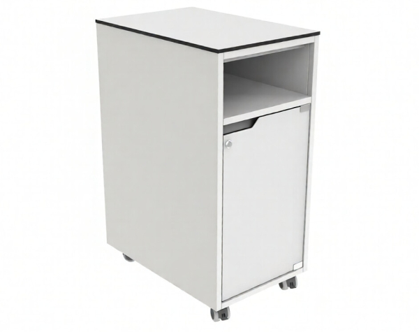 Тумба медицинская подкатная Айболит ТЛ-10на (корпус серый, фасад серый)