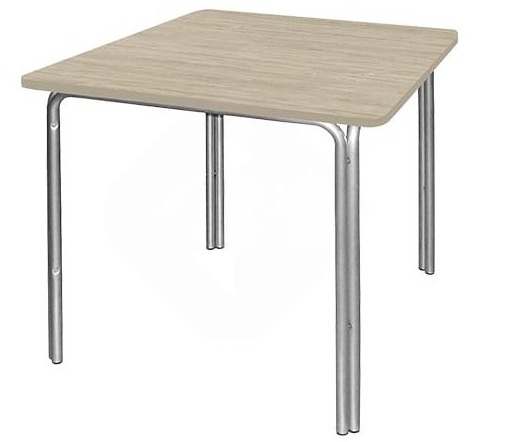 Стол палатный Техсервис М131-01 (каркас металлик, цвет ольха ровера (9727))