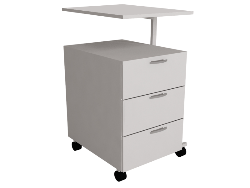 Тумба прикроватная с поворотным столиком ТП 3/03 (3 ящика)