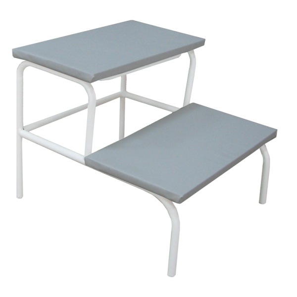 Ступенька двухступенчатая МСК-209  (обивка темно-серая)