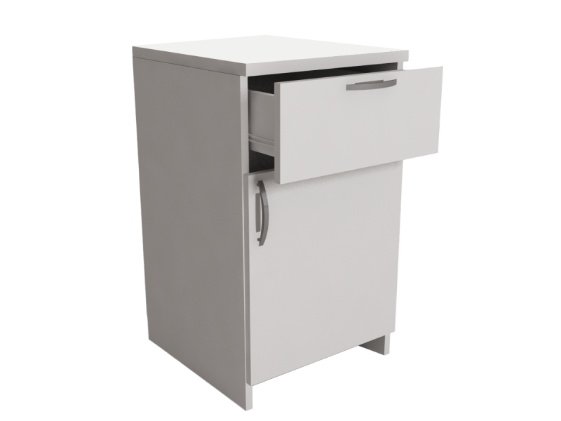 Тумба прикроватная ТП 1/05 без опор (ящик, дверка)