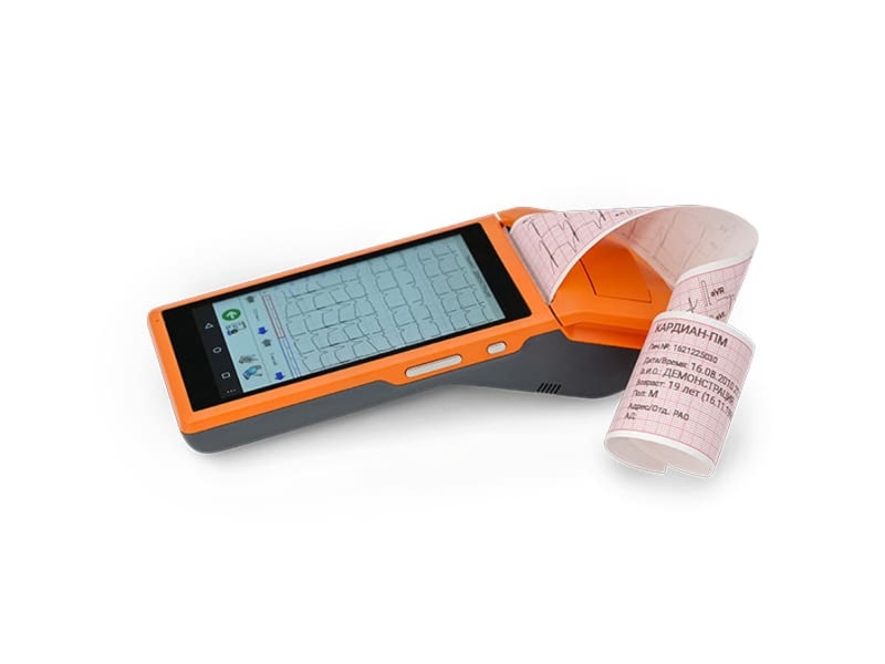 Электрокардиограф 12 канальный Кардиан-ПМ мобильный
