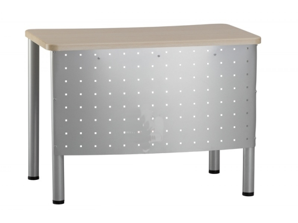 Стол медицинский для врача МД 5602.М.00 (МСК 5602.М, 1200*700*750 белёный дуб)