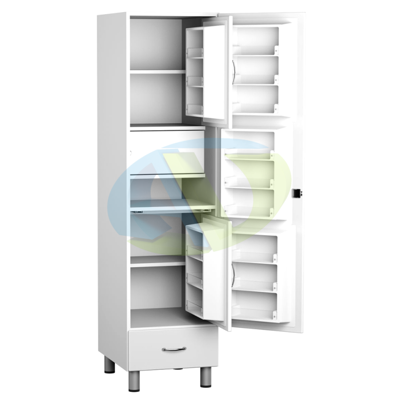 Шкаф для медикаментов аптечный АСК ША.01.01, трейзер ЛДСП