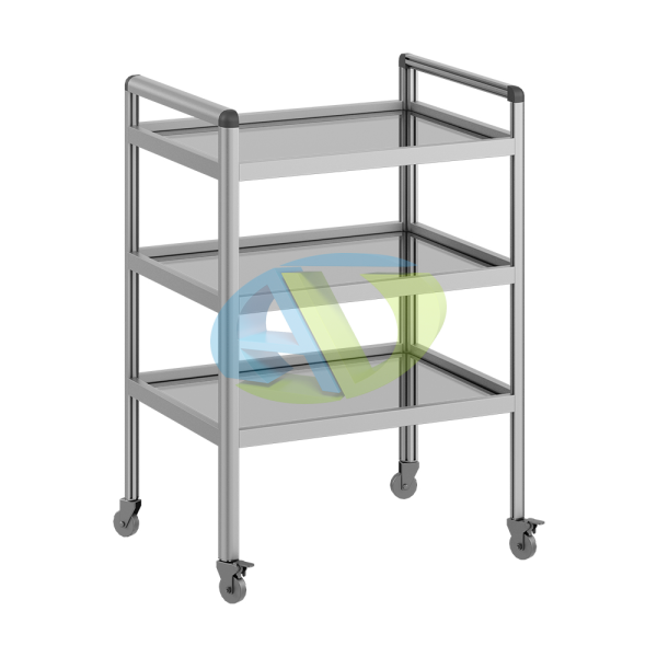 Столик лабораторный подкатной АСК СИЛ.01.00 (алюминиевый профиль)