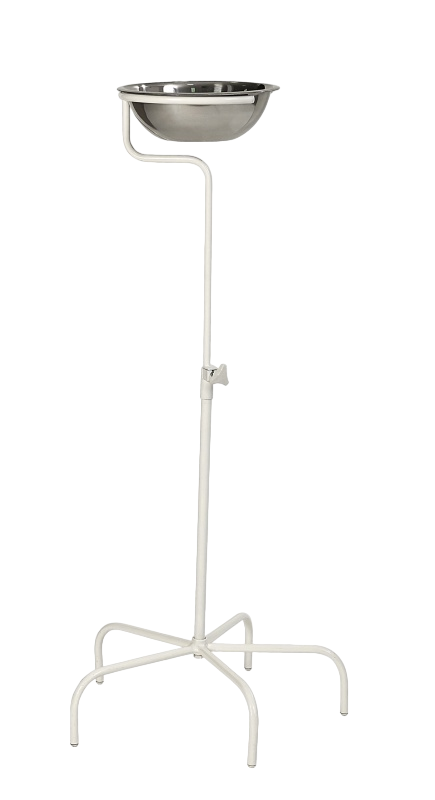 Подставка для тазов в комплекте с тазом из нержавеющей стали МСК-305-01