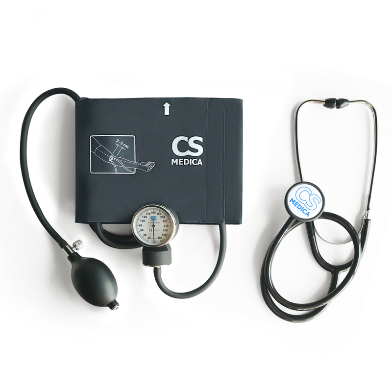 Тонометр механический CS Medica CS-106 M (в комплекте с фонендоскопом)