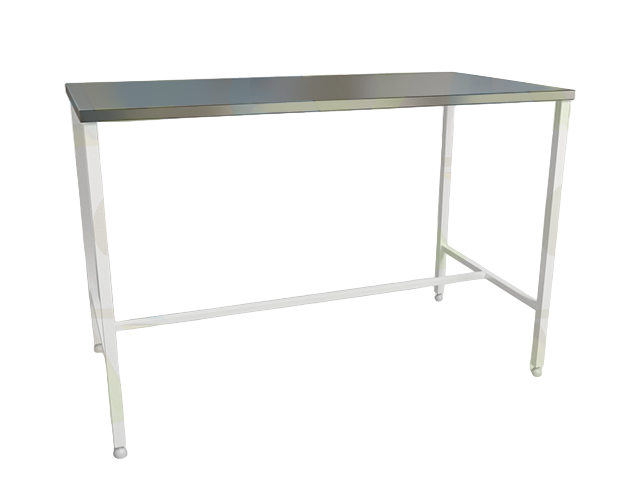 Стол на металлическом каркасе МСК-673.120 (высота 750)