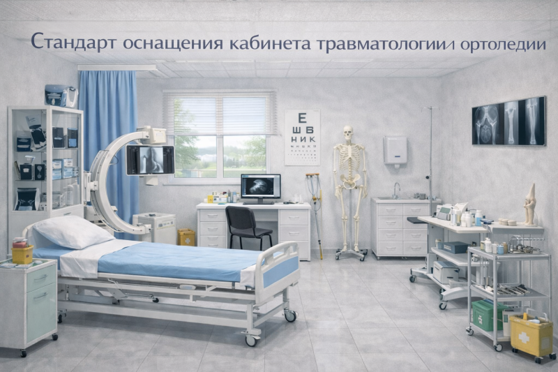 Стандарт оснащения кабинета травматологии и ортопедии
