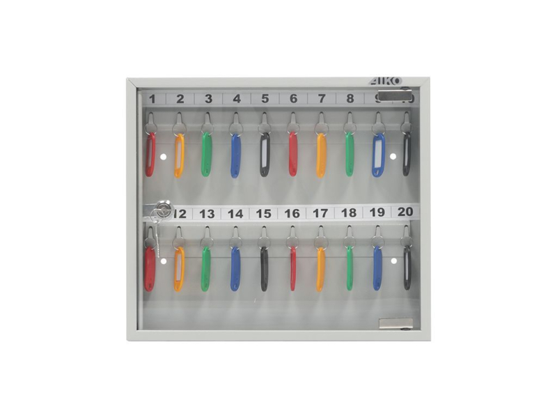 Ключница Промет KEY-20G (на 20 ключей) с прозрачной дверцей