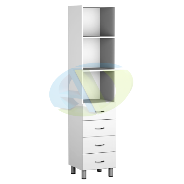 Шкаф медицинский АСК ШК.14.03 (ЛДСП белый)