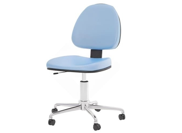 Стул медицинский Артинокс AR-Z51 (кож.зам.голубой 5154 Skaden)