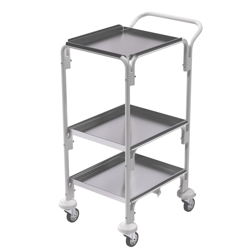 Столик медицинский передвижной ТМп-КРОНТ-5м (н/п нерж)