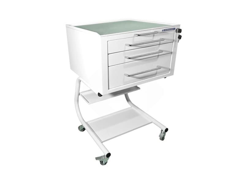 Столик стоматологический Белмедматериалы СВ3, с центральным замком