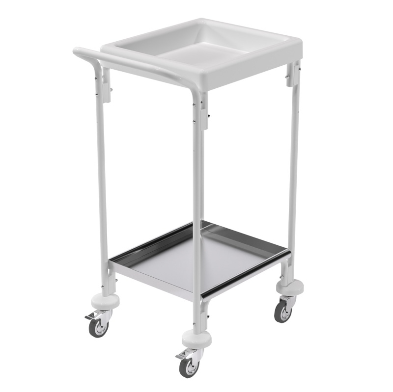 Столик медицинский передвижной ТМп-КРОНТ-7п (н/п нерж)