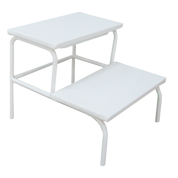 Ступенька двухступенчатая МСК-209  (обивка белая)