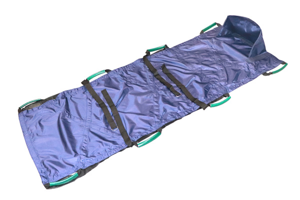 Носилки медицинские бескаркасные "ПЛАЩ" модель 2У облегченные, с упором для ног