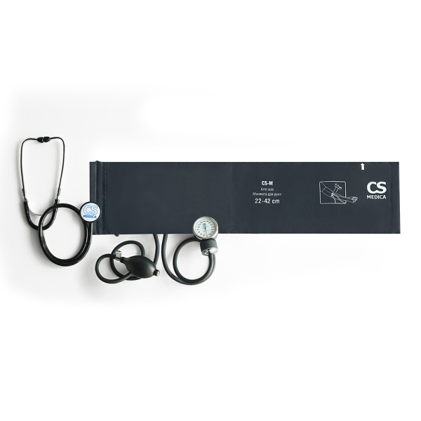 Тонометр механический CS Medica CS-106 M (в комплекте с фонендоскопом)