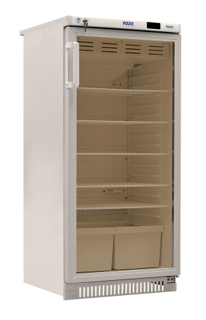 Холодильник фармацевтический ХФ-250-3 ПОЗИС с тонированной стеклянной дверью