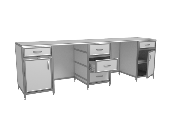 Стол лабораторный СЛ 3/01