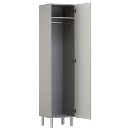 Шкаф медицинский для одежды одностворчатый МД-5511