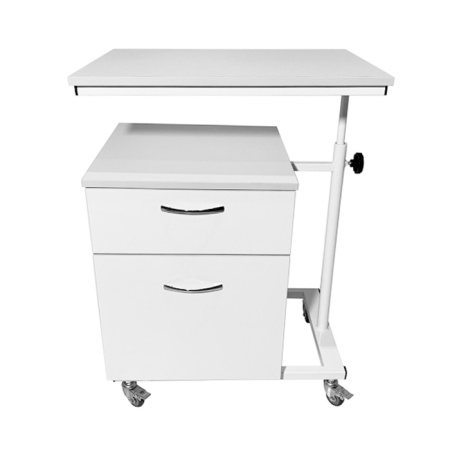 Тумба медицинская MD TМ 13.02 с поворотным столиком (два ящика)