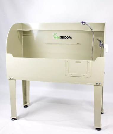 Ванна для груминга wikiGROOM NORMA с дверкой и трапом (1500мм)