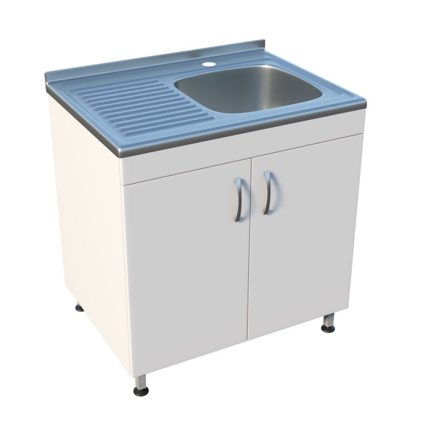 Стол лабораторный с мойкой СТР ММ 13.004