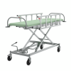 Тележка для перевозки пациентов СППт VLANA (гидропривод) (кож.зам. фисташковый (6006))