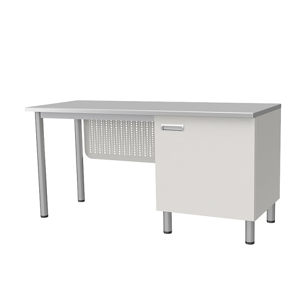 Стол лабораторный однотумбовый СЛ-05-МСК-106