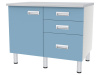 Стол лабораторный двухтумбовый СЛ-03-МСК-107