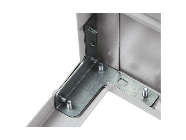 Стеллаж металлический медицинский Промет СТМ MS 185/100x30/4