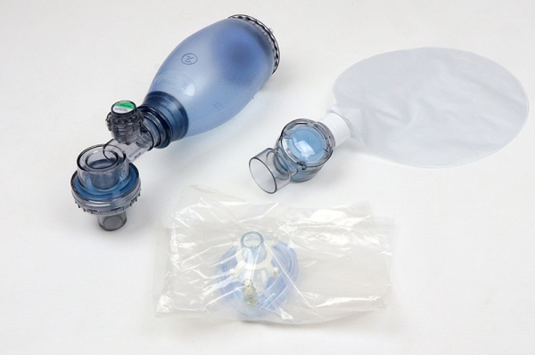 Одноразовый комплект дыхательный КДО-МП-Н (мешок реанимационный типа "Амбу"), неонатальный