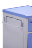 Тумба медицинская MET TL-220 (фасад синий)