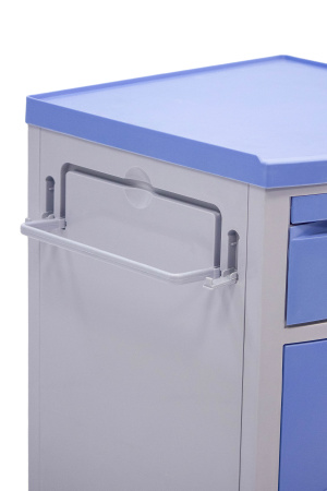 Тумба медицинская MET TL-220 (фасад синий)