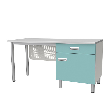 Стол лабораторный с выдвижным ящиком СЛ-05-МСК-107