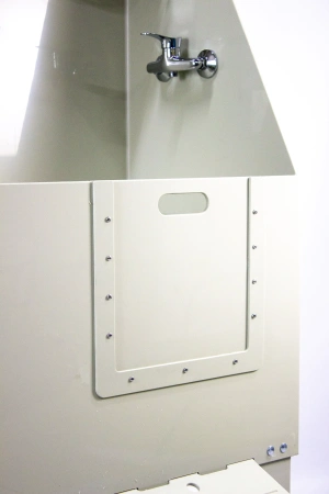 Ванна для груминга wikiGROOM DEEP с 3-мя уровнями высоты поддона 1500мм