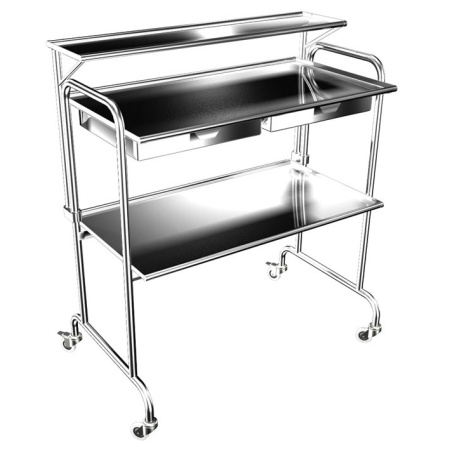 Столик медицинский передвижной Электра СИя 4 3-01 (2М-2дп)