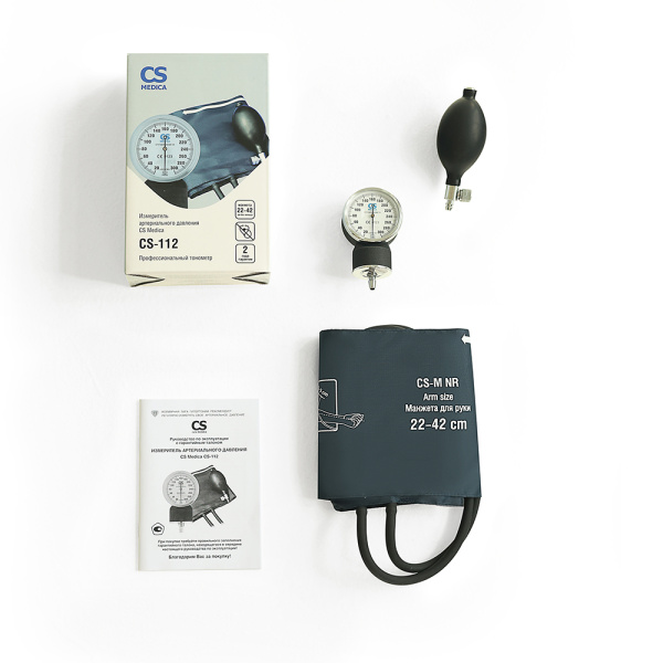 Тонометр механический CS Medica CS-112 (без фонендоскопа)
