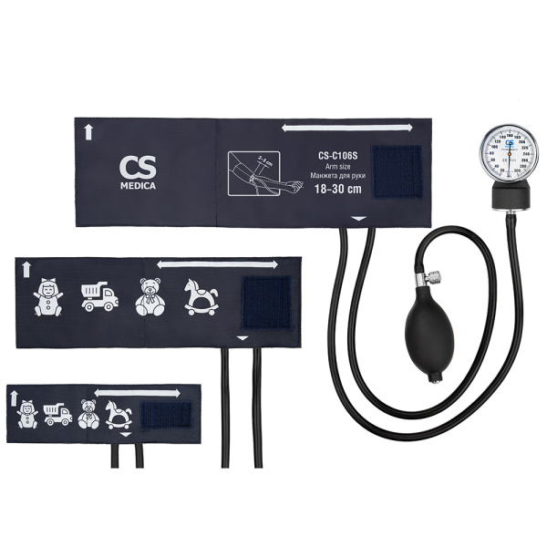Тонометр механический CS Medica CS-106 Kids 3 (для новорожденных, детей и подростков)