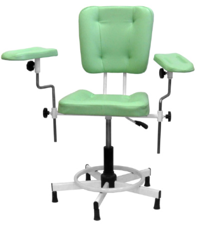Кресло донорское MedMebel № 25 (цвет зеленый 85)