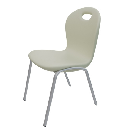 Стул пластиковый для посетителей МСК-236 (цвет бежевый)