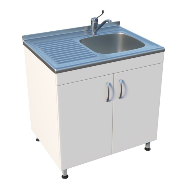 Стол лабораторный с мойкой СТР ММ 13.004