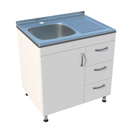 Стол лабораторный с мойкой СТР ММ 13.006