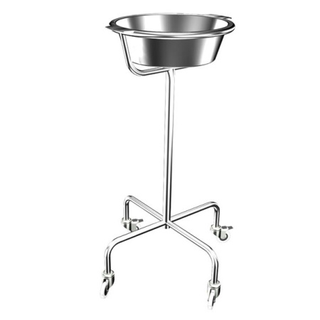 Подставка медицинская для тазов Электра ПТбо 6,5-01(1), с тазом