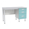 Стол лабораторный с 3 выдвижными ящиками СЛ-04-МСК-108